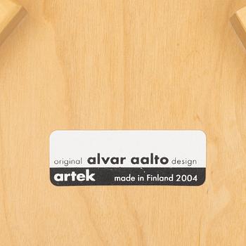 Alvar Aalto, children's chairs, 4 pcs, Artek, Finland.