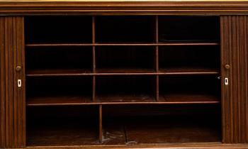 Skrivbord med uppsats, 1800-tal, Sengustaviansk stil,