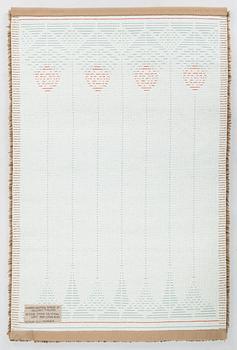 Emma Saltzman, ryarug for Friends of Finnish Handicraft. Circa 180 x 120 cm.