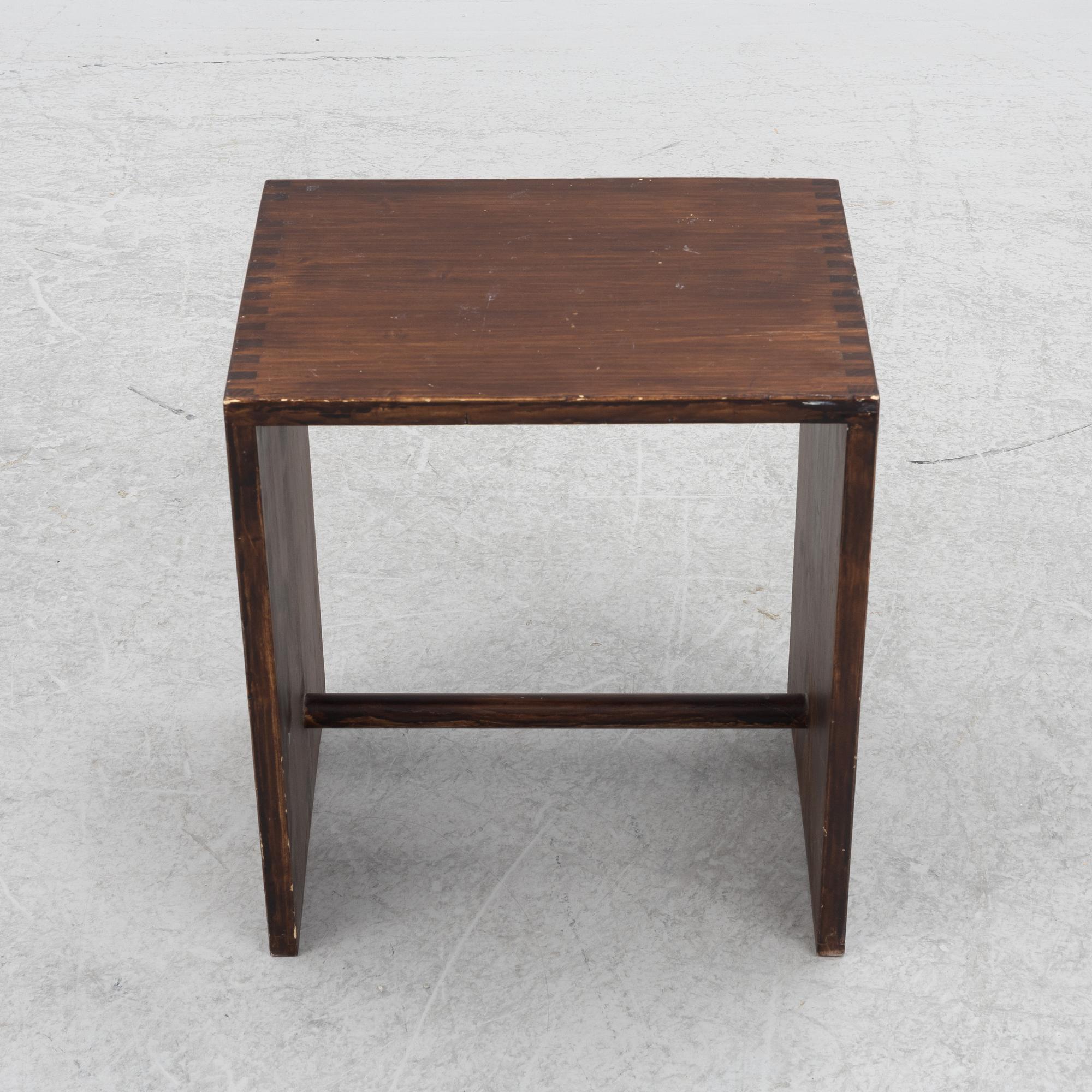 Max Bill, a stool, 'Ulmer Hoker', Wb form ag. Switzerland.