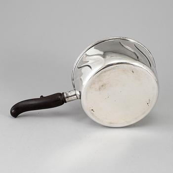 A Swedish 20th century silver pot, mark of CG Hallberg, Stockholm 1917.