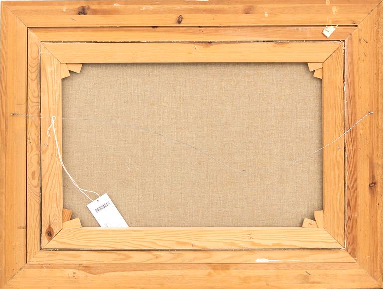 Henning Hougaard, olja på duk signerad.