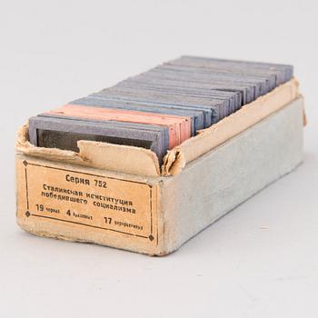 DIABILDER, 45 st, Sovjetunionen, 1930-talet.