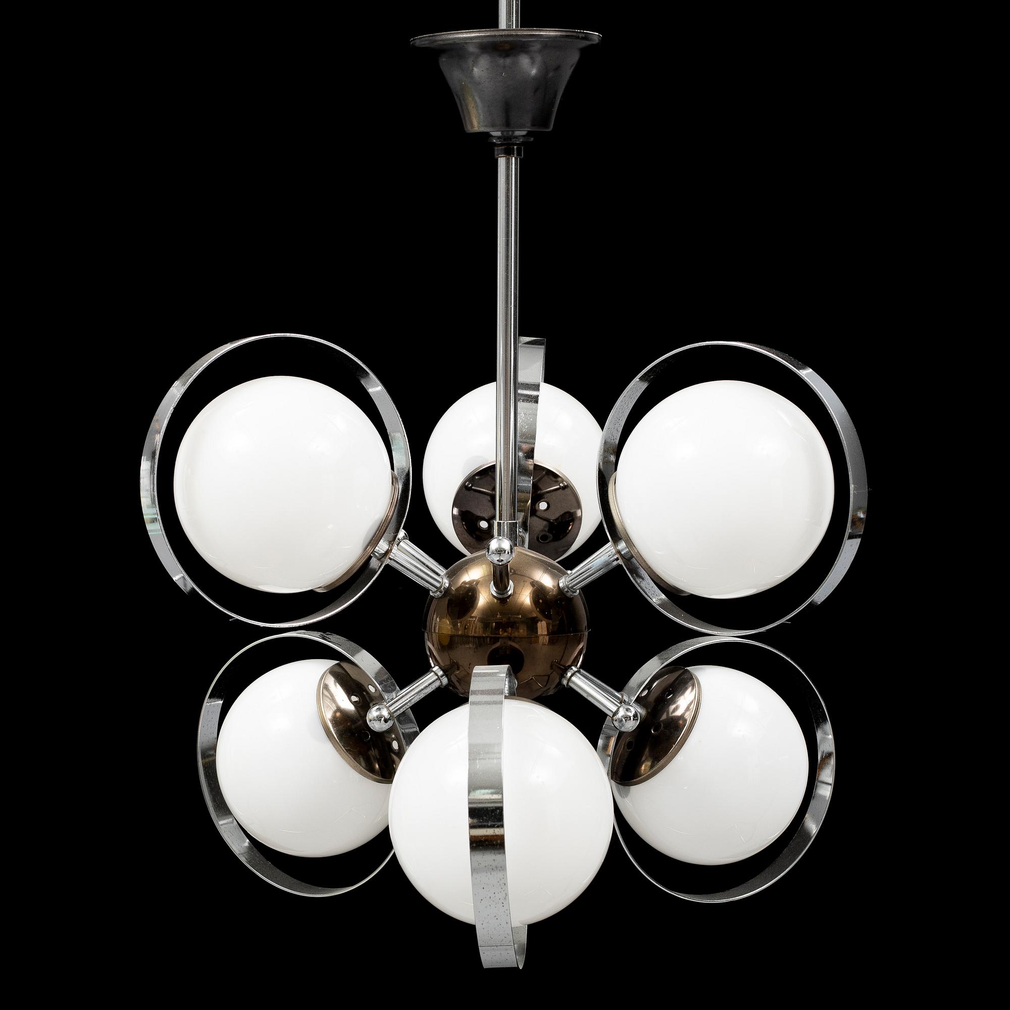 An Italian ceiling light, 1960's/70's.