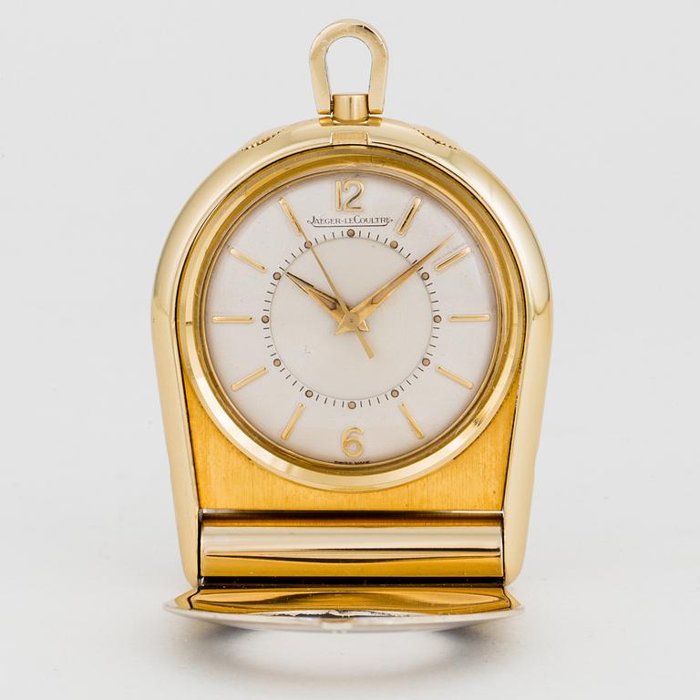 JAEGER-LE COULTRE, Memovox, travel alarm clock, 37 x 43 mm,