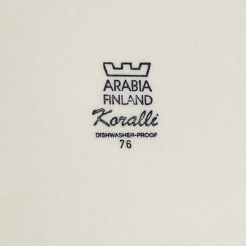 Ulla Procopé, an 98-piece 'Koralli' service, Arabia.