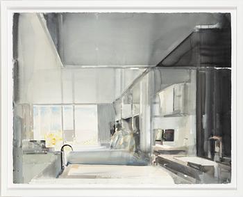 Lars Lerin, Interior.