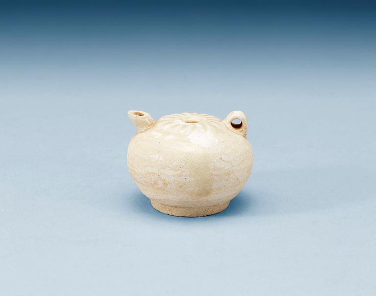 A small white glazed water pot, Song dynasty (960-1279).