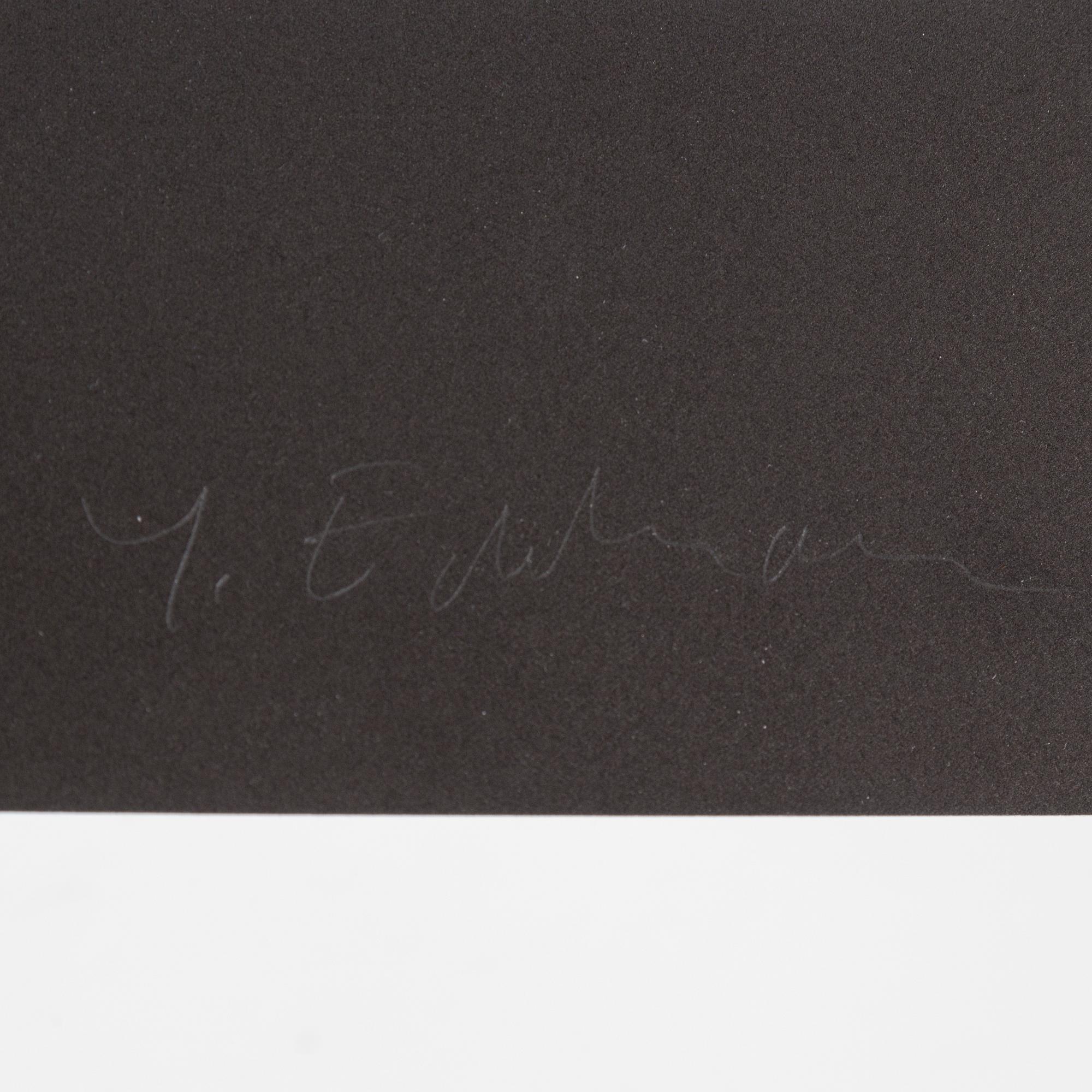 YRJÖ EDELMANN, litograph in colours, signed and numbered 76/150.