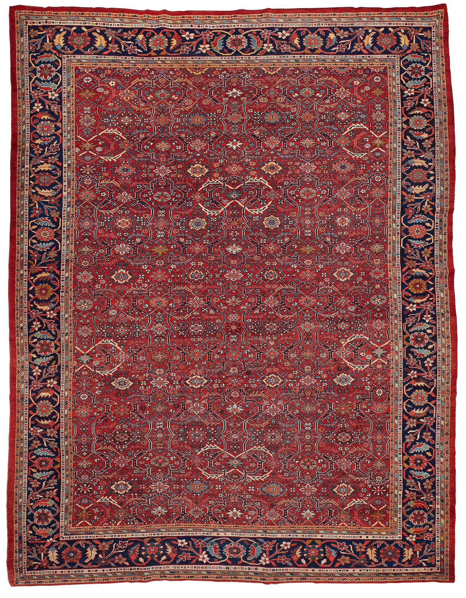 Matta, Antik Mahal, ca 413,5 x 320-322,5 cm.
