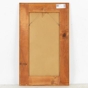 Mirror, second half of the 20th century, Glass & Wood.