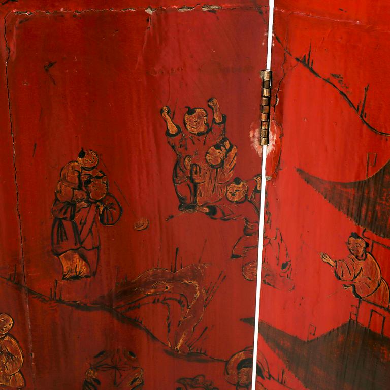 VIKSKÄRM, Kina, 1800-tal.