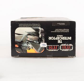 STAR WARS, Tie Interceptor i svensksåld kartong, Return of the Jedi, 1983.