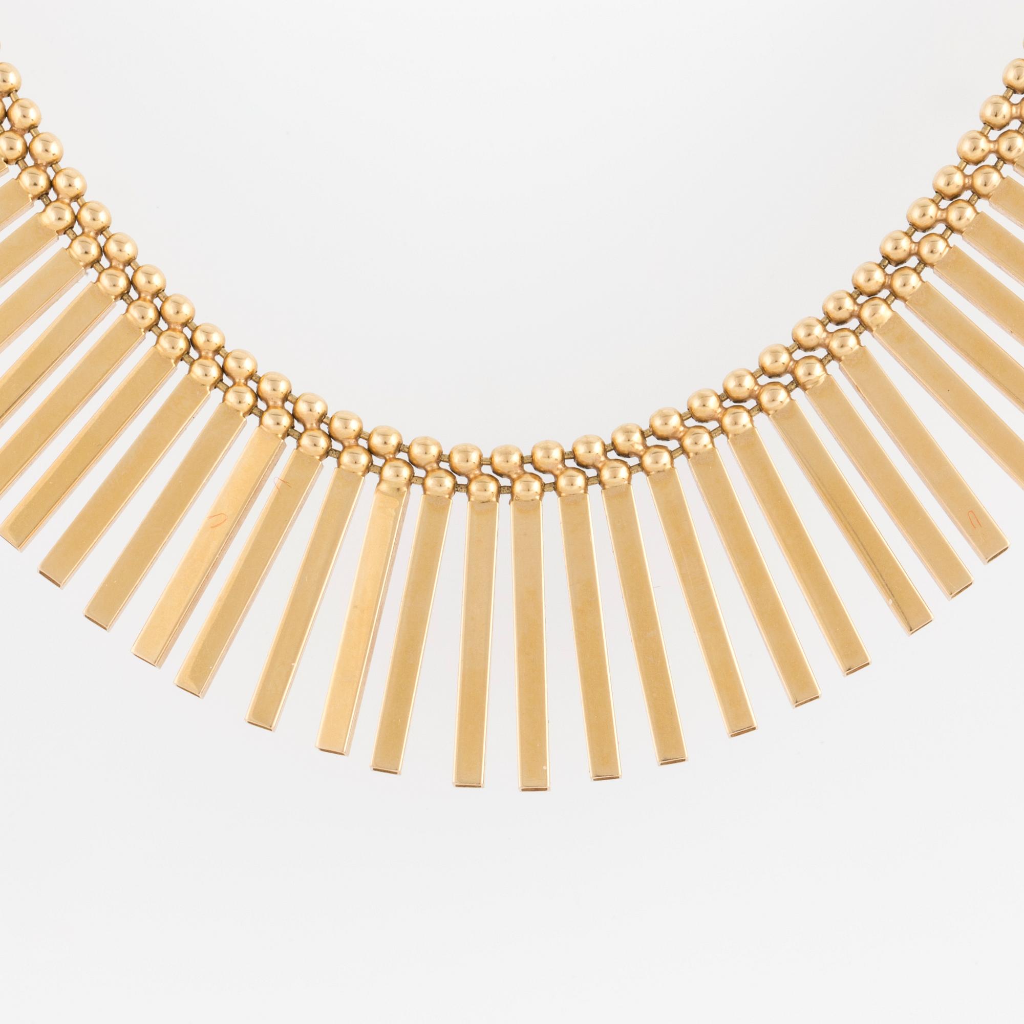 NECKLACE, 18K gold.