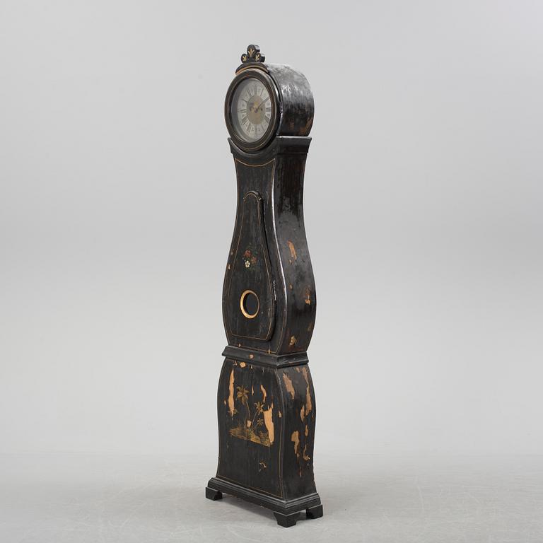 A 19th century grandfather clock.