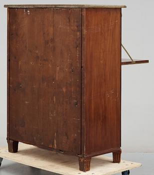 CHIFFONJÉ, sengustaviansk, omkring 1800.