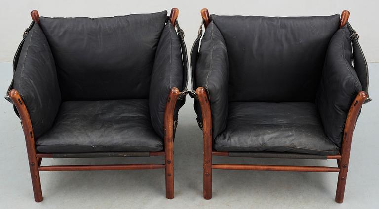 FÅTÖLJER, ett par, Arne Norell "Ilona", 1900-talets fjärde kvartal.