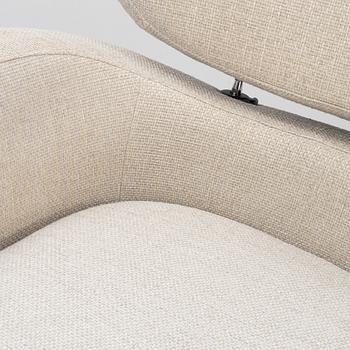 Fåtölj med fotpall, "Sting", Brunstad, Norge.