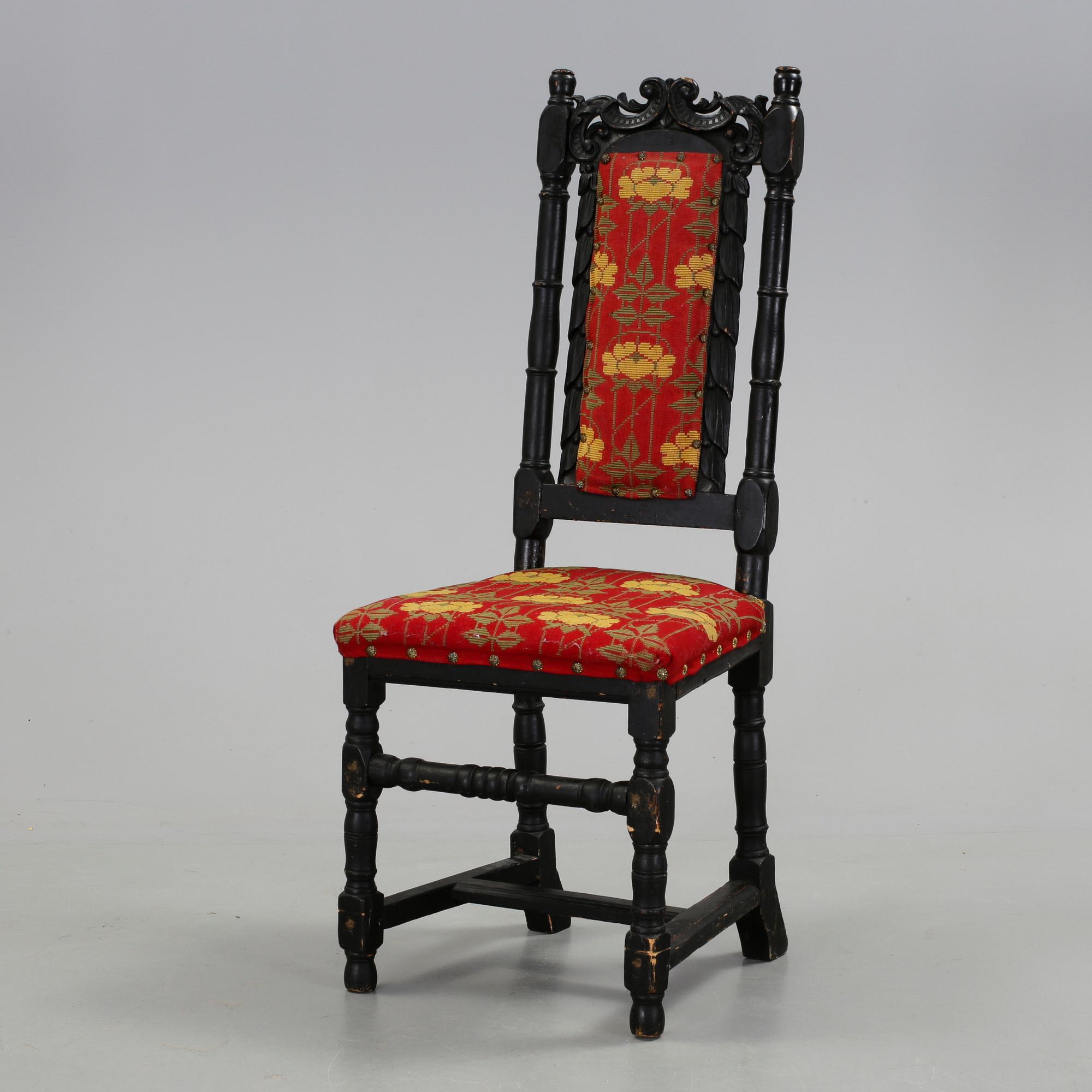 STOL, barock, 1700-talets första hälft.