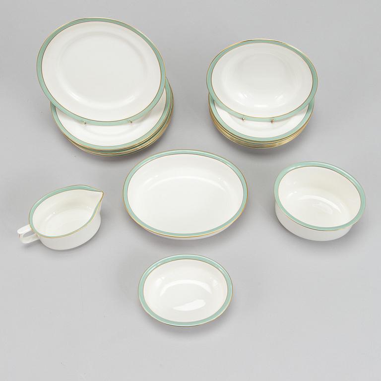 Karin Björquist, astiasto, 19 osaa, ”Florence”, Gustavsberg, 1980-luku.