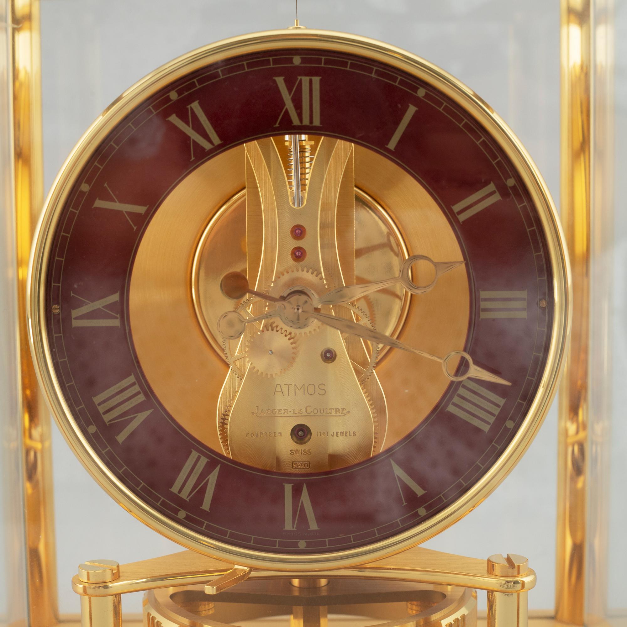JAEGER LeCOULTRE, Atmos, bordsur.