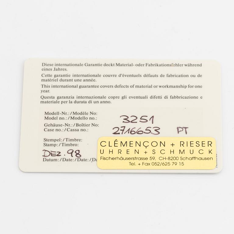 IWC, Pilot UTC, TZC, "Limited Edition", wristwatch, 39 mm.