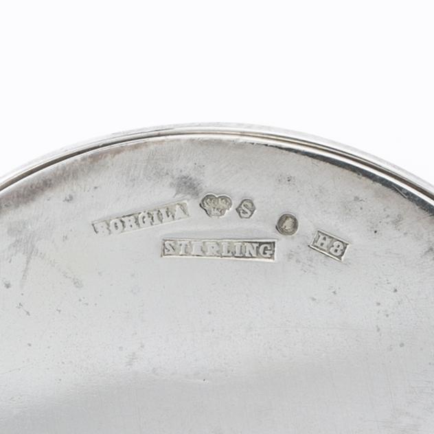 Kryddkar 2 st Atelier Borgila och Lars Cederberg sterlingsilver och silver Stockholm 1934 samt Göteborg 1960.