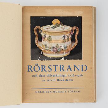 Böcker om svensk keramik. 19 st..
