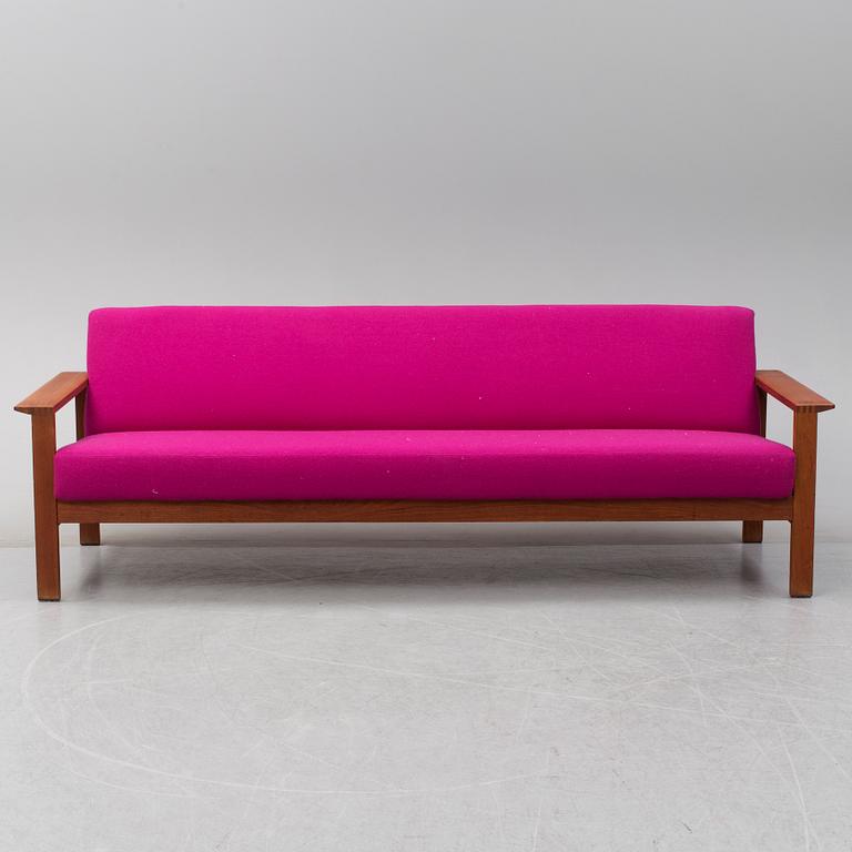 A 1950s/1960s 'Kubus' sofa by Gerhard Berg for Stokke, Norway.