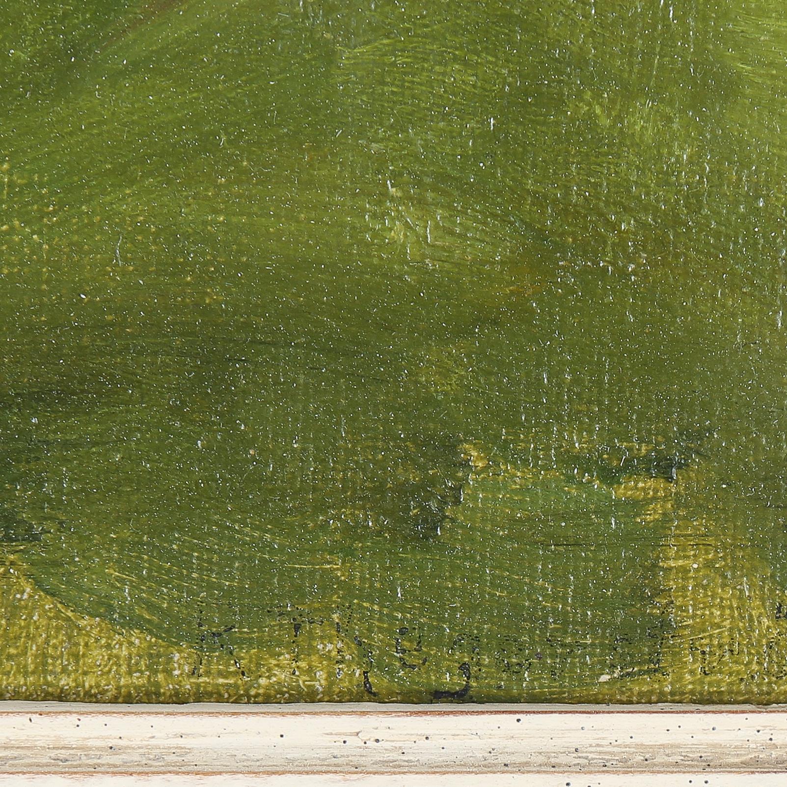 ROBERT THEGERSTRÖM, olja på dukpannå, signerad samt intygad av Elin Thegerström á tergo.