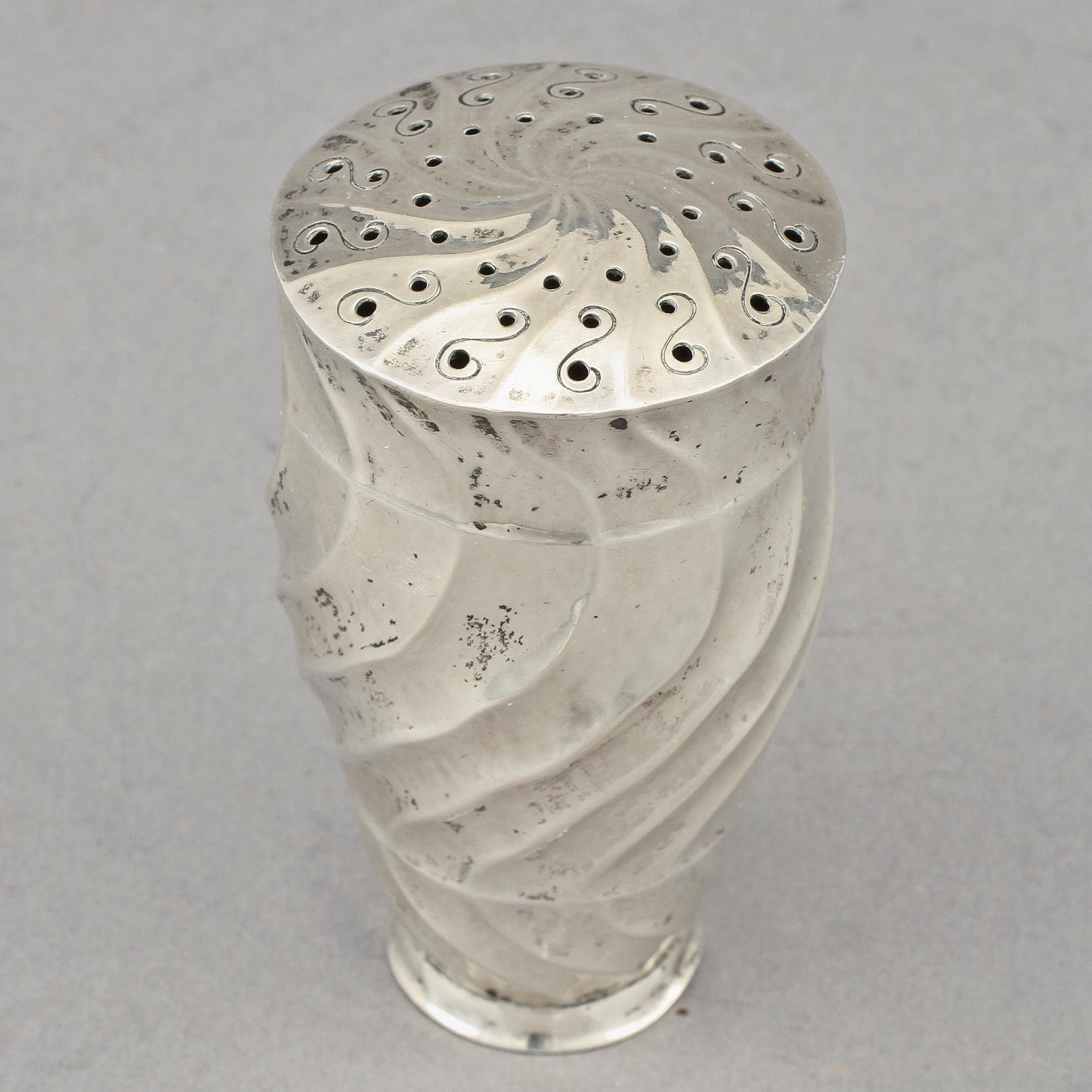 SOCKERSTRÖARE, silver, "276", Johan Rohde, Georg Jensen, Danmark, 1919, vikt 104 g.