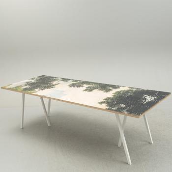 A 'Loop stand' table by Leif Jørgensen for HAY.