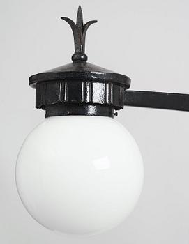 Harald Notini, a pair of large wall lamps,  model "8100", Arvid Böhlmarks Lampfabrik, 1920-30s.