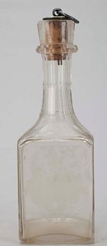 KARAFF, glas, 1800-tal.