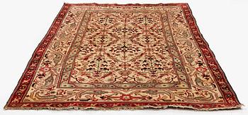 Matta, antik Agra, norra Indien, ca 273 x 181 cm.