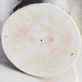 A Swedish silver beaker, mark of Nils Nilsson Behm the younger, Linköping (active 1698-1720).
