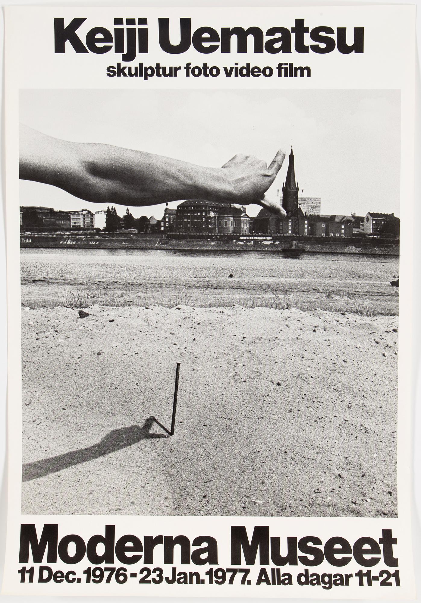 MODERNA MUSEET, utställningsaffischer, 7 stycken, 1960 - tal och framåt.