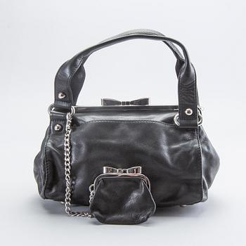 Sonia Rykiel, bag with purse, leather.