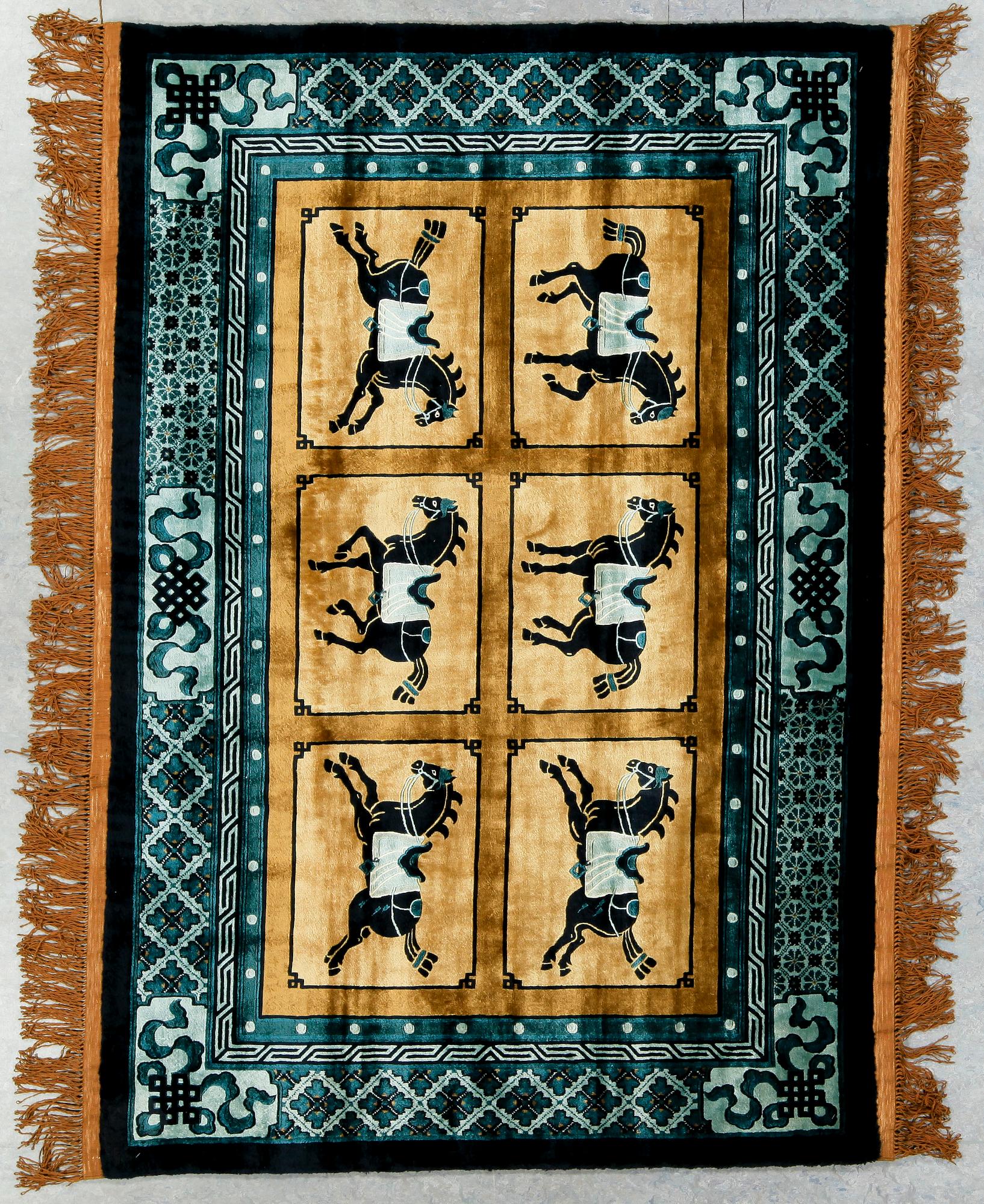 MATTA, silke, Kina, ca 182x126.