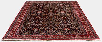 Carpet, semi-antique Ghom / Veramin, approx. 312 x 210 cm.