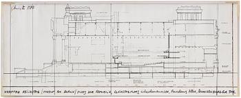 Christo & Jeanne-Claude, "Wrapped Reichstag (Project for Berlin)".