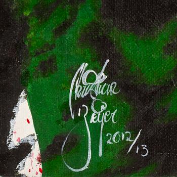 CHRISTIAN BEIJER, acrylic on canvas, signed and dated 2012/13.