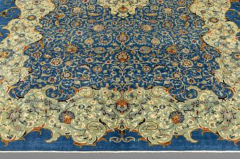 A so called Royal Keshan carpet, ca 362 x 273 cm.