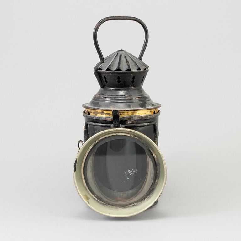 A first half of the 20th century lantern.