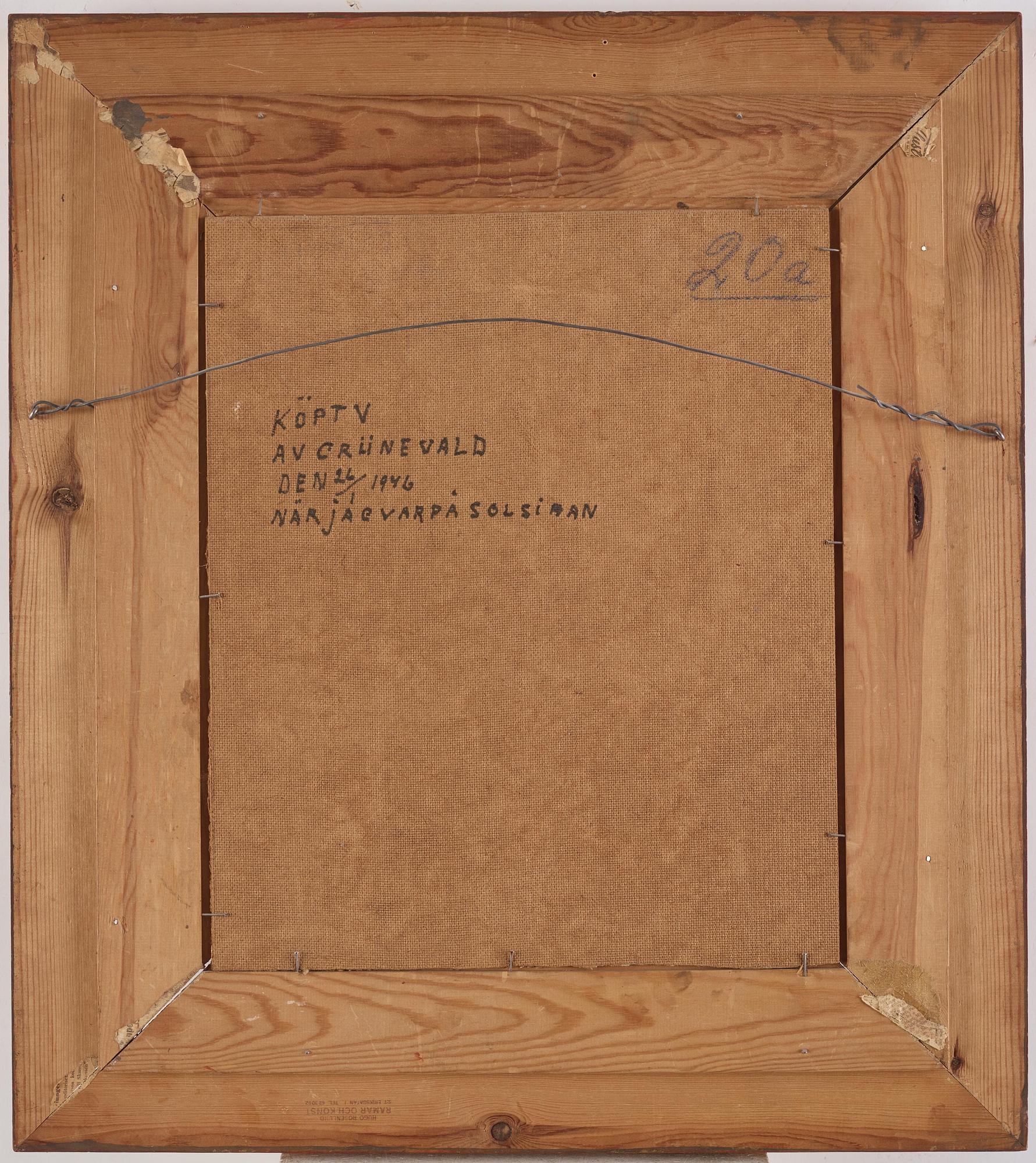 Isaac Grünewald, Amaryllis.