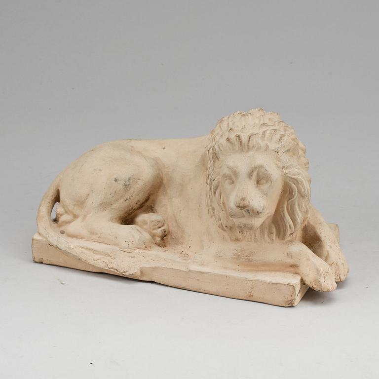 SKULPTUR, terracotta, 1800-tal.