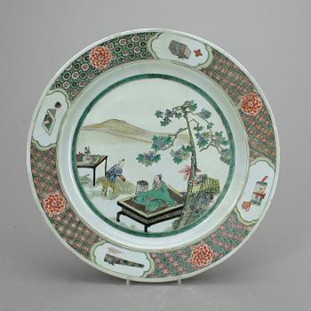 FAT, porslin, Kina, Qing dynastin.