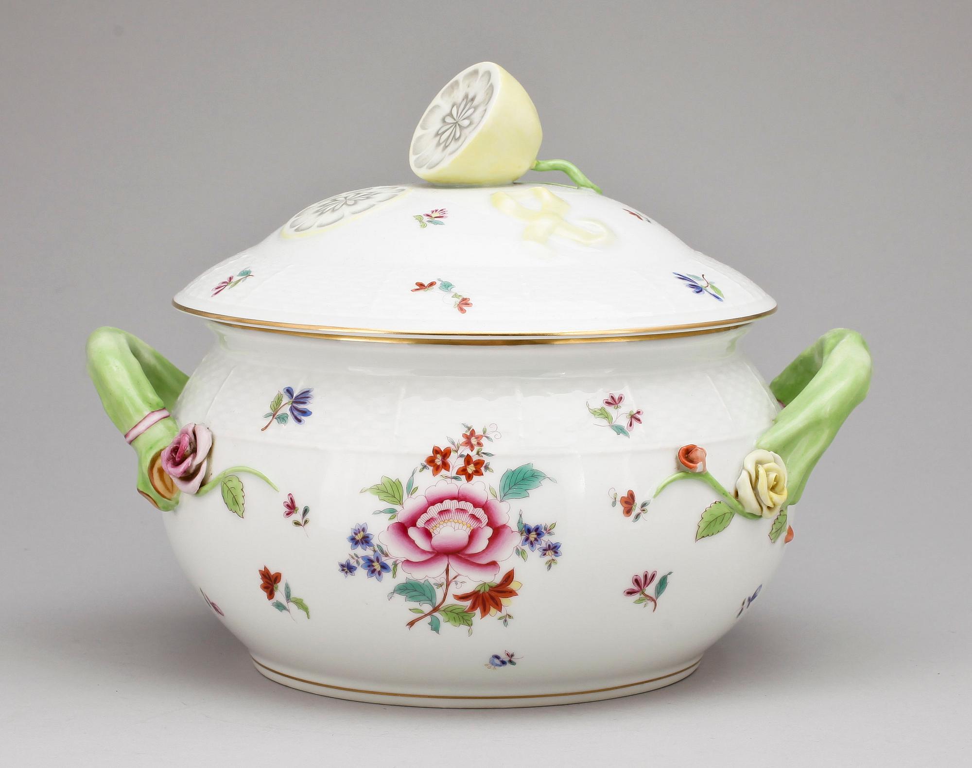 TERRIN, porslin, Herend, Ungern, 1900-tal.