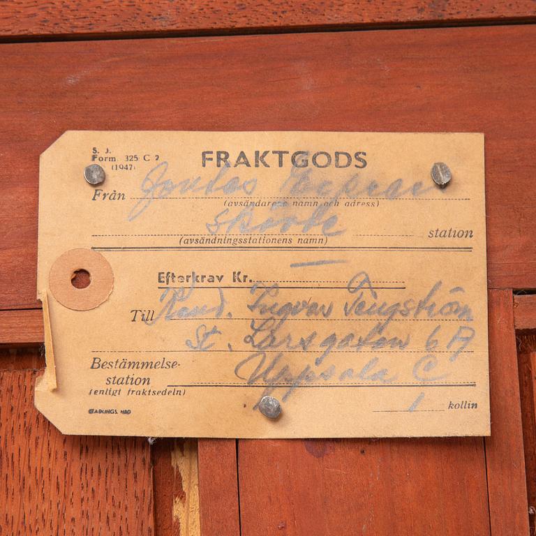 Bokhyllor, ett par, Jugend, 1900-talets början.