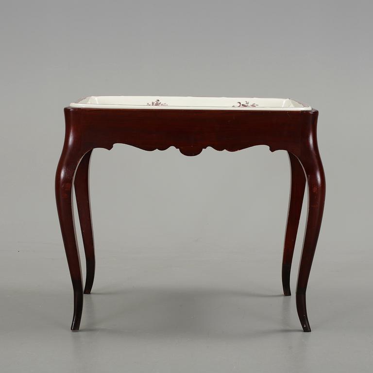 TEBORD, flintgods, Eugen Trost, Gefle Porslinsfabrik, 1945.
